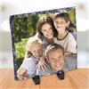 GFD Foto Personalizzata su Pietra di Ardesia con Immagine e Frase, Made in Italy - Stampa Foto di Alta Qualità con Supporto da Tavolo, Idea Regalo Personalizzabile Design Originale (140 x 140 Quadrata)