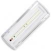 A2ZWORLD Lampada di Emergenza LED, 3,5W 400lm 6500K, SE Solo Emergenza, Autonomia 3 Ore, IP65, Montaggio Parete o Soffitto, Batteria Ricaricabile al Litio 7,4V 1,5Ah, 270x100x54mm