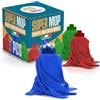 AKITAInk Set 3 Pezzi MOP Lavapavimenti MOCIO: Pulizia Profonda e Assorbenza Totale per Ogni Superficie - Made in Italy (3 PZ MOP SUPER)