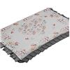 PETTI Artigiani Italiani - Accessori Tessili da Cucina, Copri Fornelli 46x70 cm in Microfibra, Coprifornello Elegante per Gas e Induzione, in Stampa Digitale Floreale 17, 100% Made in Italy