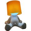 Generic Shy Boy, lampada da tavolo a LED, luce notturna creativa a LED, decorazione per la casa, regalo per camera da letto, regalo di Natale e San Valentino (arancione)