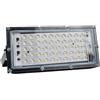 Fuhjythy Faretto A LED Ad Alta Efficienza Energetica, Proiettore Esterno Puntiforme Perla, Luce Stradale A Parete, Illuminazione da Giardino, Spina EU.