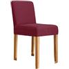 ZZDZW Coprisedie,Coprisgabelli Cucina con Schienale 1/2/4/6 Pezzi,Fodere Coprisedia Elasticizzati con Schienale Basso Universale,Copertura per Sgabello Alto Quadrato per Bar Caffettiere Bancone