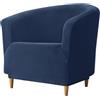 moismk Velluto Copripoltrona Chesterfield 1/2 Pezzi,1 Posto Elasticizzato Fodere Copripoltrona, Fodera Poltrona Club Tullsta per Bar Soggiorno Camera da Letto Reception ( Color : #13 , Size : 1-piece set )