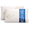 Baldiflex Emporio Coppia di Cuscini Saponetta Memory Foam Aloe Vera Altezza 11 cm Rigido