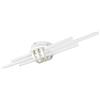 RL LIVE YOUR LIGHT Plafoniera a LED, dimmerabile, con interruttore, bianco, piatto, grande, larghezza 81 cm