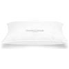 Zenoni & Colombi | Guanciale Cuscino da Letto in Piumino e Piuma d'oca con Fodera in 100% Cotone, Anallergico e Antiacaro | Made in Italy | Adamello