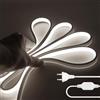 HEGEHE - Striscia LED COB 220V, flessibile impermeabile IP65, 288 LED/m 3 metri luce bianca 6000K Striscia neon LED FCOB super luminosa CRI90+, tagliabile ogni 50 cm