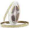VR VETRINEINRETE Vetrineinrete® Striscia 1200 led smd 2835 strip 5 metri bobina luce bianca fredda 6500k calda 3000k naturale 4000k 12v da interno IP22 (Luce calda 3000k) C27