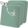 SHANNA Copricuscino Elasticizzato Antiscivolo Per Divano: Set Di 3 Moderne Fodere Per Cuscini Da Divano, Fodere Per Cuscini Da Divano, Ricambio Ideale Per Poltrone (Verde Fagiolo)