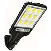 Frilla Luce solare a LED Esterno, Faretti Solari a LED da Esterno, Luci Solari Esterno con Sensore di Movimento, IP67 Impermeabile, 3 Modalità per Parete, Giardino (19 x 9.5 cm) | SENSLED