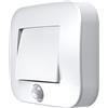 Ledvance Nightlux Hall Apparecchio Alimentato a Batteria, Bianco