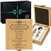 Maverton Set Cavatappi da Vino - Kit da Sommelier Degustazione Perfetta Personalizzato - Scatola in Legno di bambù + 4 Pezzi di Accessori Vino - Regalo Uomo - Il Pieno