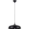 SOLLUX lighting - Lampada a sospensione Gina - Plafoniera - Lampada a sospensione elegante - Lunga durata - Design accattivante - Materiale acciaio - E27, 1x max 15W LED, ~230V, 50Hz - Nero