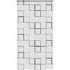 vidaXL Tenda a Rullo Doccia con Cassonetto 120x240cm Larghezza Tessuto