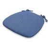 uyeoco Cuscino per Sedia da Pranzo, Cuscino per Sedia Cuscini per Sedia,Set di 4/2/1 Cuscini per Sedia da Pranzo Trapezio, con Lacci Cuscino Confortevole Resistente, Facile da Pulire(26#,2pcs)