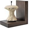 Progetto Arte Segnalibro Fermalibro Da Mensola Forma Mela Mangiata Scultura In Pietra Su Base Legno Ferma Libro Mensola Design Supporto Libri Cameretta Prodotto Artigianalmente Made In Italy - Q027T