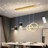 LIUYU Lampadari cucina moderni, altezza regolabile di 100cm Lampade a sospensione moderne, 45W con funzione di proiezione Lampadario cucina a sospensione dimmerabile