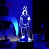 Shop and Solve FootballLED - Luce 3D dream luce notturna - lampada USB e batteria con telecomando, 7 colori e 5 modalità idea regalo per tifosi, per bambini e adulti tifosi (Diego D10)