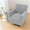 uyeoco Copripoltrona 1 Posto con Braccioli Relax Reclinabile Universale Copri Poltrona Elasticizzato Lavabile Rimovibile Fodera per Poltrona Poltroncine Relax Copertura per Poltrona Elettrica Reclinabile ( C