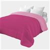 Corredocasa Trapunta 4 Stagioni Made in Italy Piumone Imbottitura 350gr/mq Coperta in Morbida Microfibra di Poliestere Casa (Rosa/Fucsia, Una piazza e mezzo 220x260 cm)
