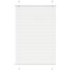 vidaXL Tenda Plissettata Bianca 95x150 cm Larghezza Tessuto 94,4 cm, Tenda per Finestra Plissettata, Tenda Plissettata, Tenda a Fisarmonica