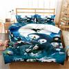 Ste-X Il Set Copripiumino Include 2 Federe (Natale 05,200x200cm)
