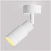 Jadssox Faretto Da Soffitto A LED Con Zoom, Angolo Del Fascio Regolabile, Illuminazione Spot For Interni, Faretti Da Soffitto Direzionali, Lampade Con Messa A Fuoco Girevole(White-3000K,5W)