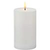 Sirius Home Sirius - Candela a LED, ricaricabile, 7,5 x 12,5 cm, colore: Bianco