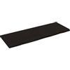 vidaXL Ripiano Marrone Scuro 140x50x(2-4) cm Massello Rovere Trattato