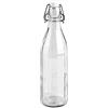 Cerve Set 6 Pezzi Bottiglia Vintage Milly 500cc (Mezzo litro) Elegante con Tappo Meccanico ermetico per Acqua Bevande Preparazione e conserva Cocktail