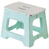 Vigar Compatto Sgabello Pieghevole per Adulti, 27 cm, Sgabello Pieghevole Portatile Antiscivolo per Casa, Cucina, Bagno, Campeggio, Doccia, Supporta fino a 150 kg, Azzurro