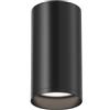 MAYTONI DECORATIVE LIGHTING MAYTONI Moderno Faretto da Soffitto Nero, Cilindrico, Spot a Superficie, in Alluminio, Per studio, ufficio, sala, cucina, balcone, per 1 lampadina GU10 non incl.