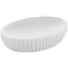 Gedy Marika Portasapone, Ceramica, Bianco, 12 x 8,3 x 3