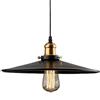 Mengjay Vintage Lampadari a Sospensione Industriale Retro Lampadario Loft Lampada Industriale Plafoniera in Metallo E27 Plafoniera da Soffitto Industriale AC220V (Ø30cm)