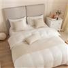Morbuy Runner Letto Matrimoniale, Jacquard Reversibile Corridore Letto, Morbido Sciarpa e Federa da Letto, Modern Alberghi Scarf Runner Decorazione (45x210 cm (corridori da Letto),Beige)