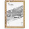 Clamaro 'COLLAGE' Cornice 50x76 fatto a mano | Quercia Vecchio | moderna cornice rettangolare in MDF con vetro acrilico, pannello posteriore e gancio (in formato orizzontale e verticale)