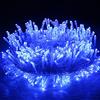 WxiaoD Ghirlanda di luci per esterni, 50 m, 500 LED, per interni e Natale, 8 modalità, per albero di Natale, casa, camera da letto, giardino, colore: blu
