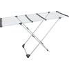 KASANOVA Stendibiancheria estensibile grigio, 108-190x94x57 cm grigio
