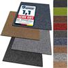 KARAT Piastrelle per tappeti Mosca, 50 x 50 cm, autoportanti, Set da 48 Pezzi, 12 m², Resistente Tappeto con Pelo di Alta qualità, per casa e Ufficio, antistatiche con Dorso in Bitume, Verde