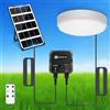 Aigostar Aigostor Plafoniera LED Solare 35W con Sensore di Movimento e Scatola di Accumulo di Energia, Telecomando, IP65 Impermeabile, Regolabile 6500K, Cavo 8M, Esterno e Interni