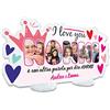 STAMPATEK Festa Dei Nonni Idee Regalo Compleanno Targa Personalizzata con Dedica e Foto su Plexiglass