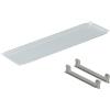 Inoxa Vaschetta Raccogligocce in Plastica Trasparente 84 cm per Scolapiatti da Incasso per Mobile Pensile cm. 90