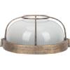 Homoyoyo Lampada Bulkhead da Parete Vintage per Esterni Plafoniera LED per Giardino Cortile e Veranda Faretto da Muro Resistente Pioggia e Neve Montaggio Soffitto e Parete Design Nautico