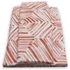 Home Tresor - Telo Arredo Copritutto Divano Universale Granfoulard Copriletto Singolo Matrimoniale Made in Italy Fantasia Rigata - 240x280 cm Righe Rosse