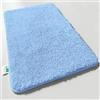 casa pura Tappeto da Bagno a Pelo Lungo, Modello Sky Soft, Morbido, Effetto Shaggy, Antiscivolo, Lavabile, Privo di Sostanze nocive, 16 Colori in 6 Dimensioni (70 x 120 cm, Azzurro)