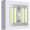 Scalewbin 1 pz COB Lampada Da Parete Interruttore LED Alimentato a Batteria Garage Lampada di Emergenza Luci Notturne