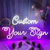 Brochao Insegna al Neon Led Personalizzata, Scritta Led Personalizzabile Insegna Lettere Luminosa 11 Colori Parete Camera Decorazione per Compleanno Matrimoni Anniversari Bar Negozi Nome Regalo Logo