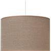 youngDECO Lampada da soffitto 2xE27, paralume rotondo in cotone Ø38cm, diffusore di luce aggiuntivo, lampada a sospensione per cameretta bambini, camera da letto, soggiorno. Prodotto nell'UE.