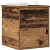 vidaXL Scatola di Stoccaggio Legno vecchio 40 x 42 x 46 cm | Un look vintage carino che arricchisce il tuo arredamento, Ottimo per mettere in ordine e sistemare le cose,